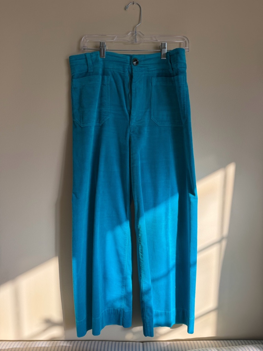 Maeve The Colette Cropped Corduroy Pants